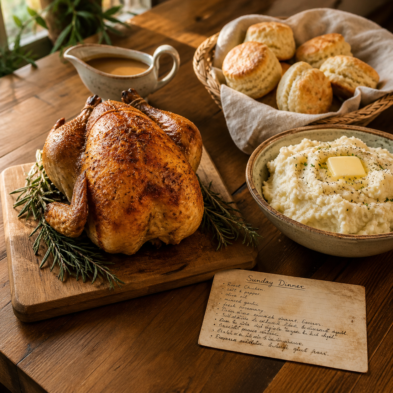 Sunday Dinner Staples